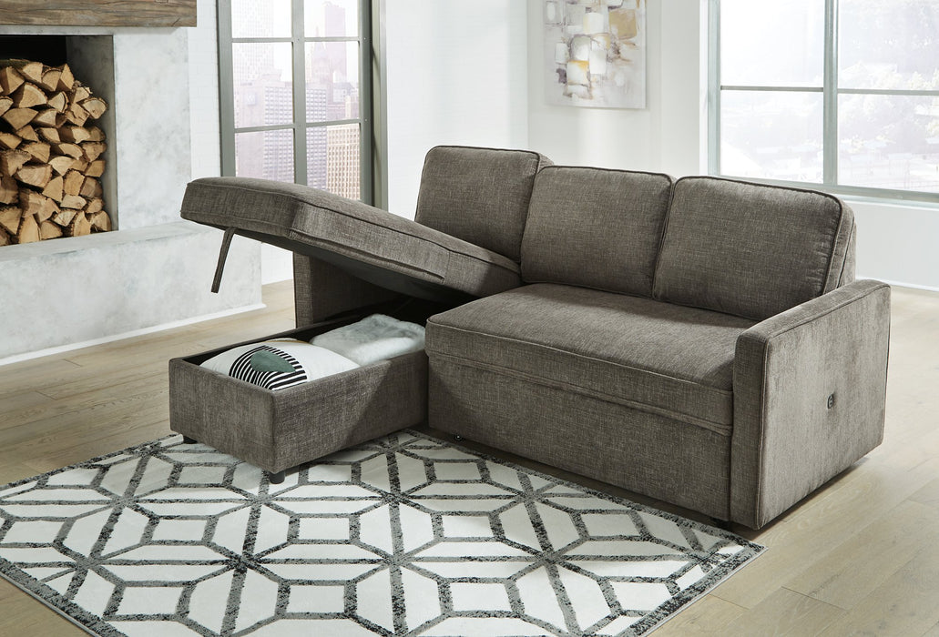 Kerle 2-Piece Sectional with Pop Up Bed