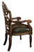 Villa Valencia Writing Desk Chair in Chestnut image