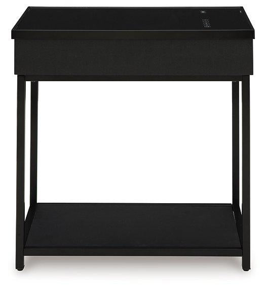 Gemmet Accent Table with Speaker