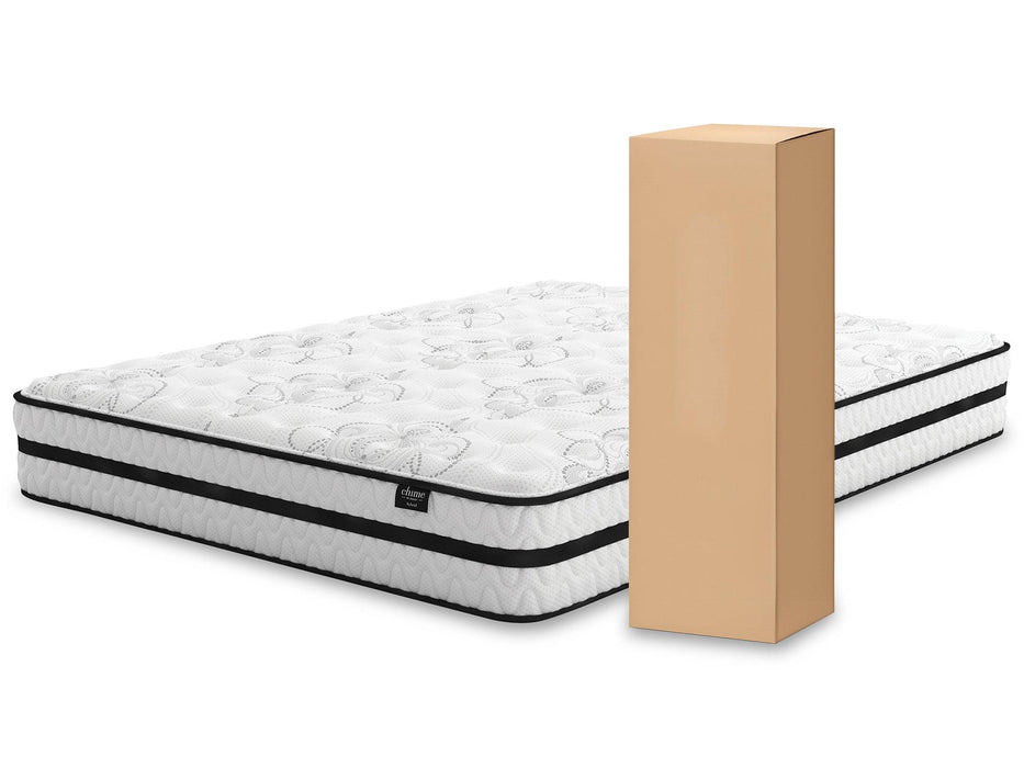 Chime 10 Inch Hybrid 2-Piece Mattress Set