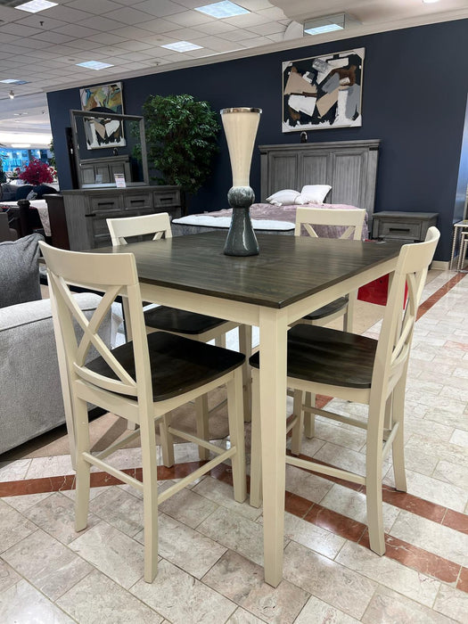 $ 299 Dining Table and 4 Chairs set