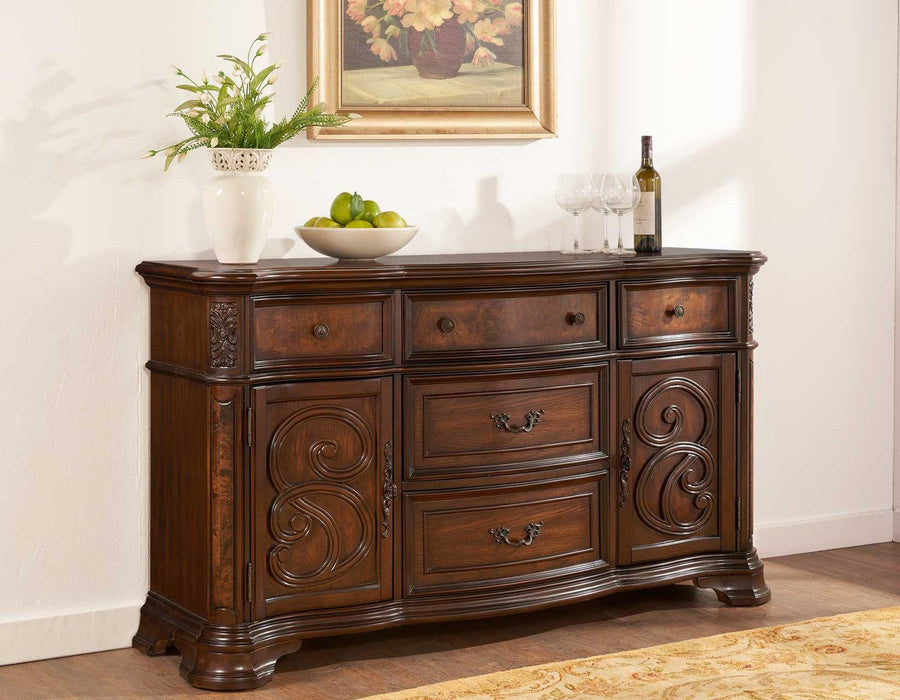 Steve Silver Royale Buffet in Brown Pecan image